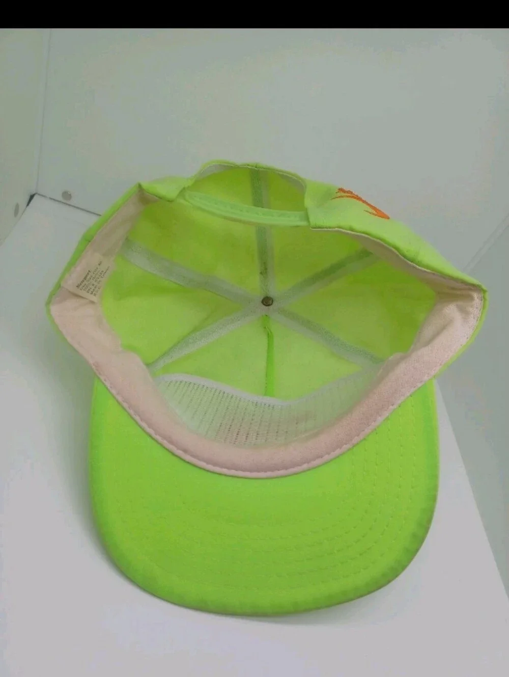 Vintage Newport Hat Cap Snapback Neon Cigarettes Adjustable Trucker Promo Mens